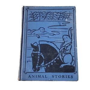 Animal Stories in Basic Vocabulary 1952 Edward Dolch HC Illustrated Animalcore